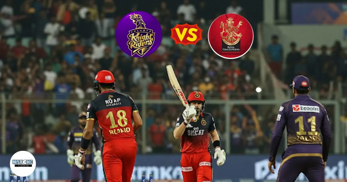 KKR vs RCB 2025 Tickets