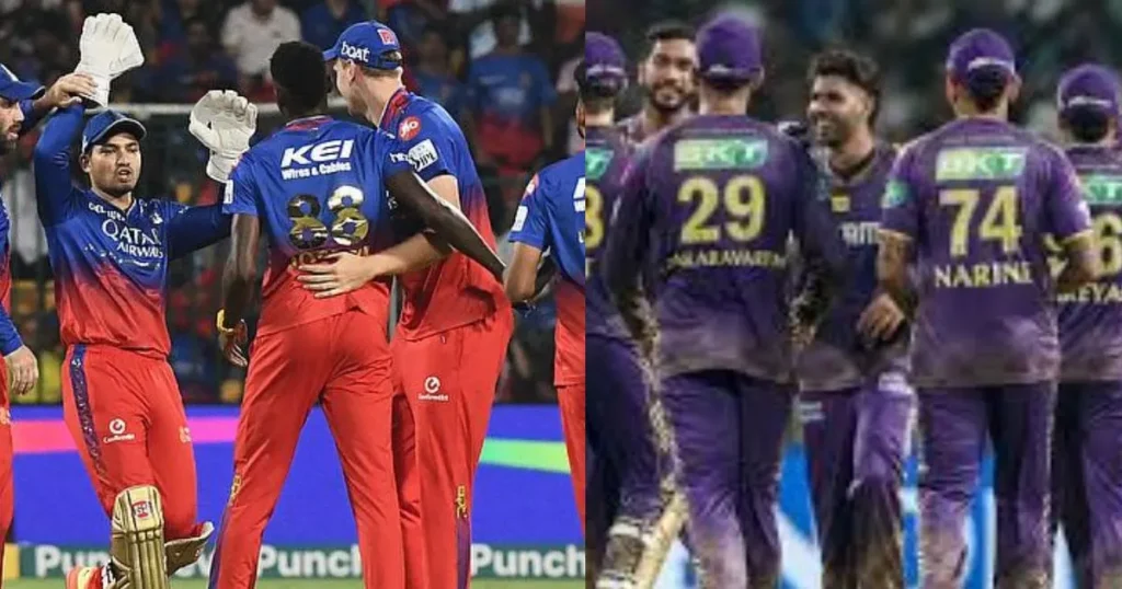 KKR vs RCB Betting Odds 2025