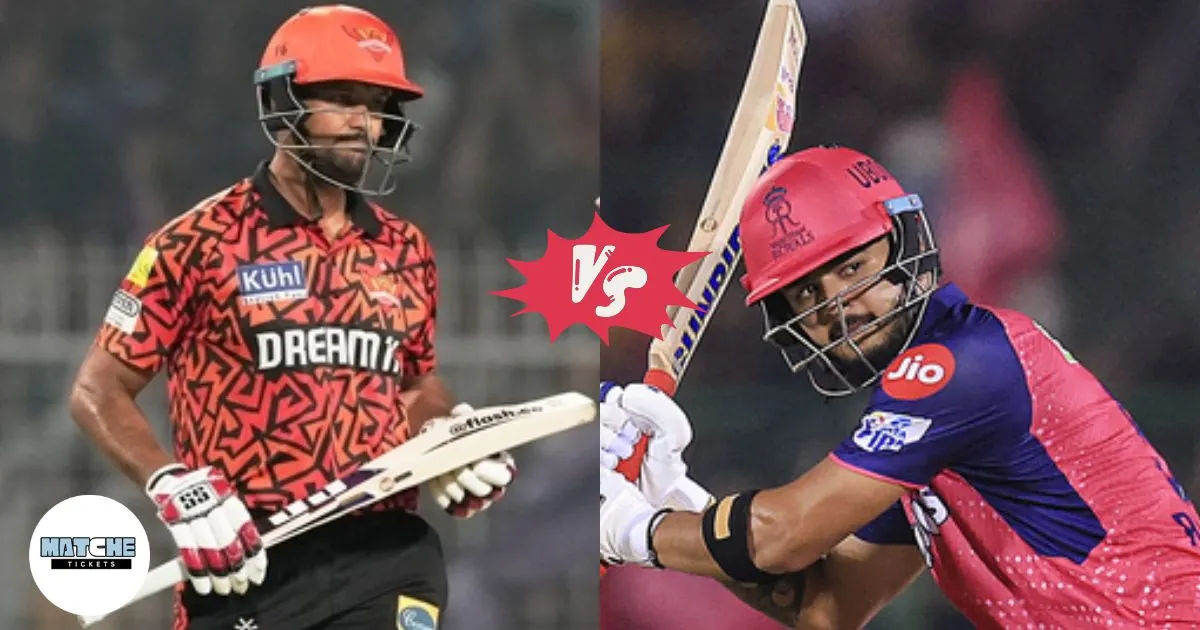 SRH vs RR 2025 Tickets Price