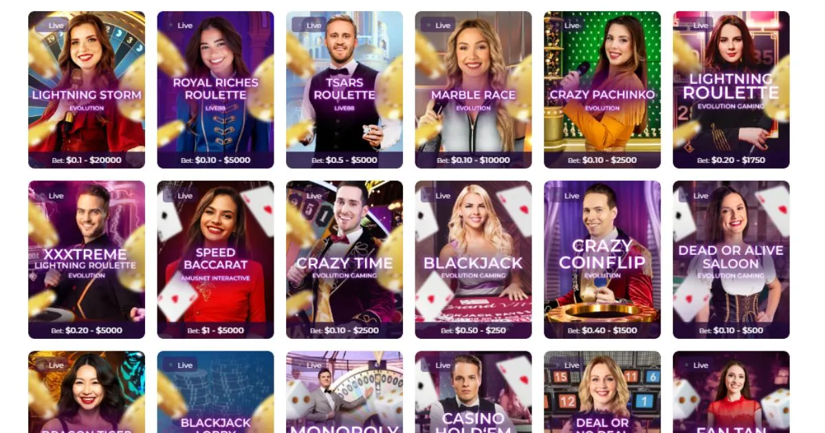 Live Casino Games